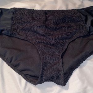 Black swim bottoms